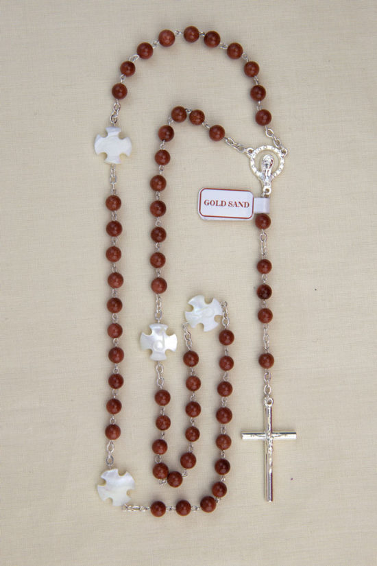 vendita rosari roma madreperla
