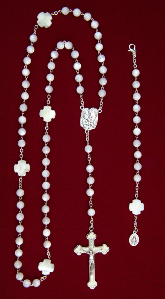 vendita rosari madreperla