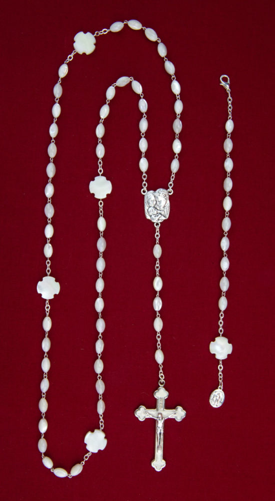 vendita rosario e bracciale abbinati roma