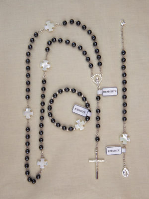 vendita rosari roma ematite