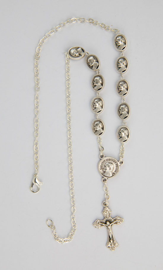 rosario collana con grani ovali GPII / Gesù